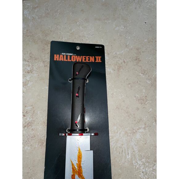 TOT Rob Zombie Halloween Michael Myers 19" Bloody Bowie Knife Costume Prop NEW - Picture 2 of 4